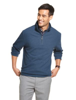 Ottoman Quarter Zip Pullover Van Heusen