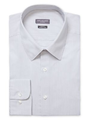 van heusen striped dress shirts