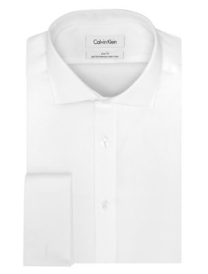 calvin klein french cuff dress shirt