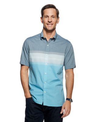 van heusen never tuck short sleeve shirts