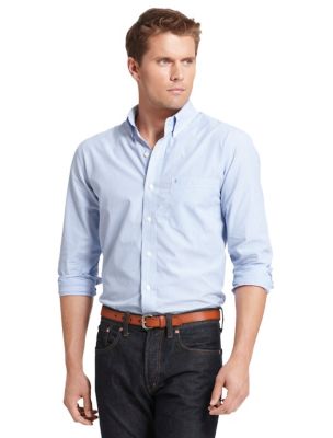 slim fit long sleeve button down shirts