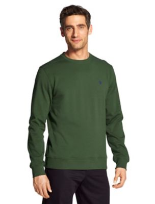 men's izod advantage sportflex performance stretch fleece sweatshirt
