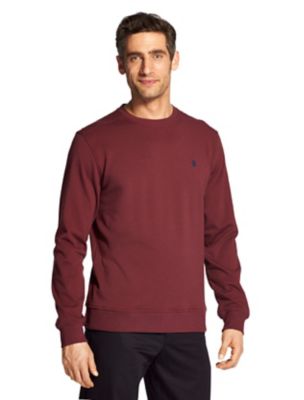 men's izod advantage sportflex performance stretch fleece sweatshirt