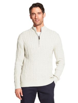 izod cable knit sweater