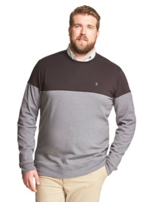 men's izod advantage sportflex performance stretch fleece sweatshirt