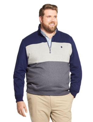 men's izod advantage sportflex performance stretch fleece sweatshirt