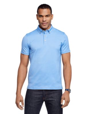 slim fit short sleeve button down