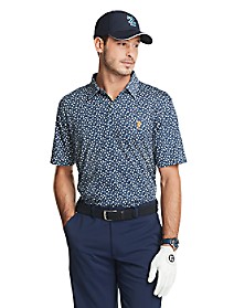 IZOD Golf Z-Series Printed Short Sleeve Polo