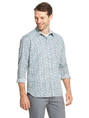 van heusen never tuck pants