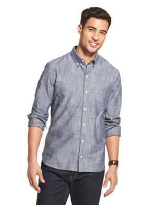 Never Tuck Slim Fit Button-Down Shirt 