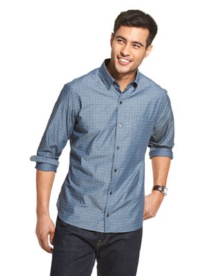 van heusen untucked shirts