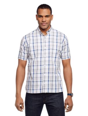 men's never tuck short sleeve shirts