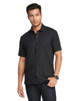 van heusen never tuck short sleeve shirts