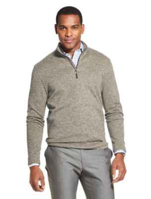 van heusen quarter zip sweater