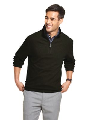 van heusen quarter zip sweater