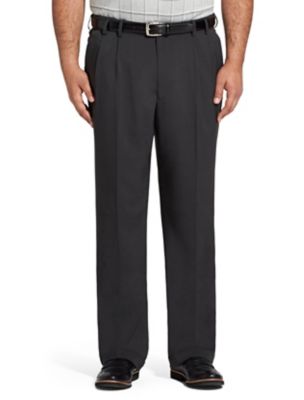 van heusen men's traveler slim fit flat front pant