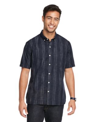 van heusen never tuck short sleeve shirts