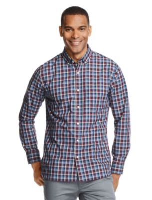 van heusen never tuck long sleeve