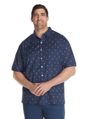 van heusen never tuck short sleeve shirts