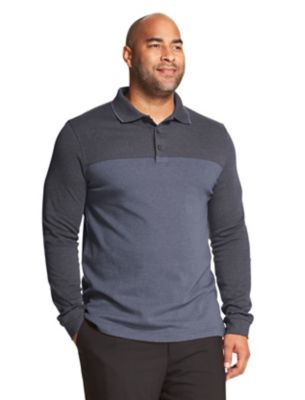 Tall Fit Flex Long-Sleeve Polo Shirt 