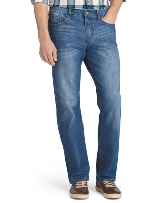 relaxed fit stretch jeans
