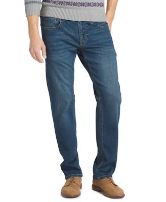 izod men's comfort stretch relaxed fit jean